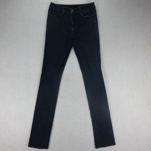 J Brand Jeans Womens Bardot Size 26 x 33 Dark Wash Denim Skinny Stretch 21258